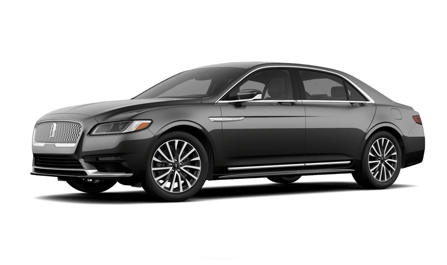 Black executive sedan exterior for MyLimoRide Vancouver sedan service